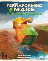 Schachtel Vorderseite - Terraforming Mars: Das Würfelspiel