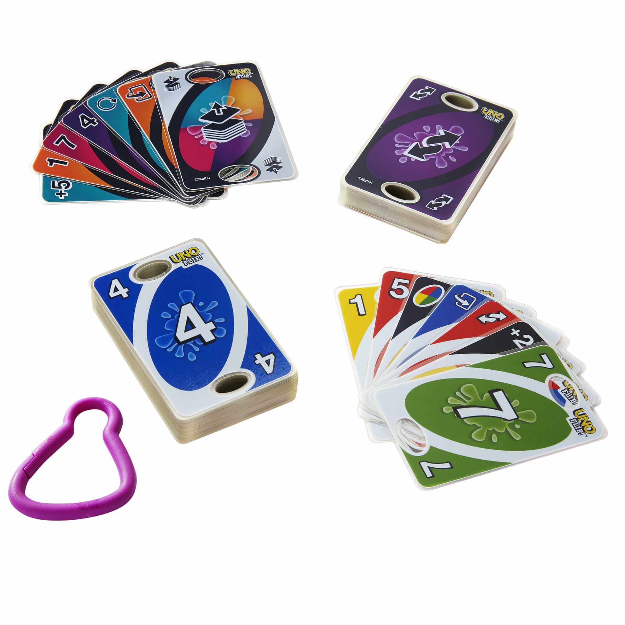 Uno Flip Cartas Para Jugar Al Uno Uno Flip Instrucciones Para
