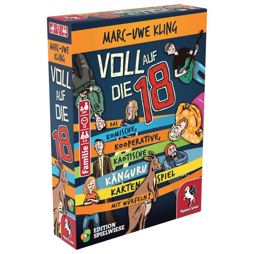 Voll Auf Die Nüsse 2 Voll auf die 18 - Das Känguru-Kartenspiel