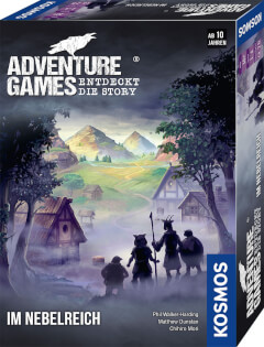 Schachtel Vorderseite - Adventure Games – Im Nebelreich