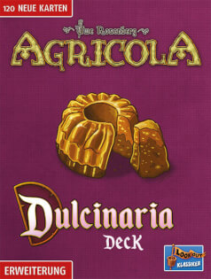 Schachtel Vorderseite - Agricola: Dulcinaria Deck