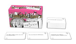 Spielschachtel und Spielkarten - Anno Domini: Frauen