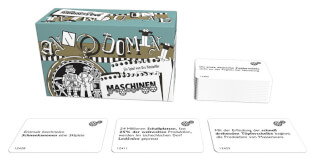 Spielschachtel und Spielkarten - Anno Domini: Maschinen