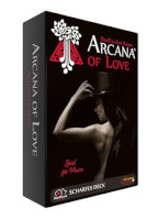 Schachtel Vorderseite - Arcana of Love: Scharfes Deck