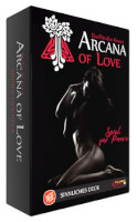 Schachtel Vorderseite - Arcana of Love: Sinnliches Deck