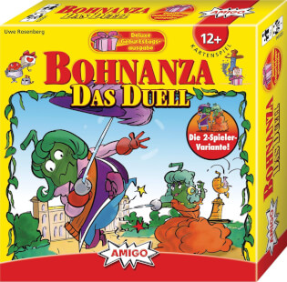 Schachtel Vorderseite - Bohnanza - Das Duell Deluxe