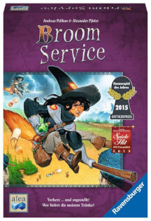Schachtel Vorderseite - Kennerspiel des Jahres 2015 - Broom Service