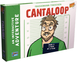 Schachtel Vorderseite - Cantaloop Buch 2 – Ein ausgehackter Plan