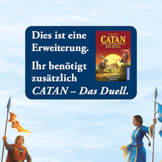 Erweiterung für das Spiel Catan das Duell - Catan - Das Duell: Finstere & Goldene Zeiten