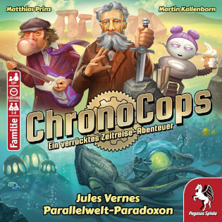Deckel - ChronoCops - Jules Vernes Parallelwelt-Paradoxon