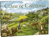 Schachtel Vorderseite - Clans of Caledonia