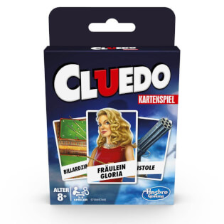 Schachtel Vorderseite - Cluedo - Kartenspiel