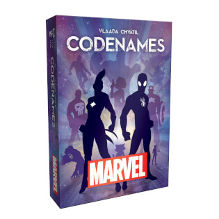 Schachtel Vorderseite - Codenames Marvel