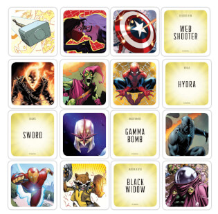 Tiles - Codenames Marvel
