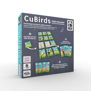 Schachtel Rückseite - CuBirds
