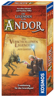 Schachtel Vorderseite - Die Legenden von Andor - Die verschollenen Legenden: Alte Geister