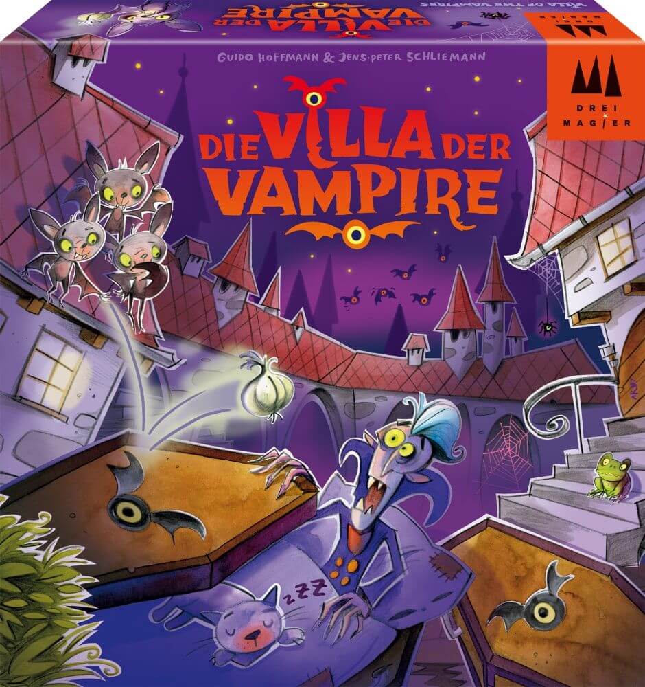 Schachtel Vorderseite - Die Villa der Vampire