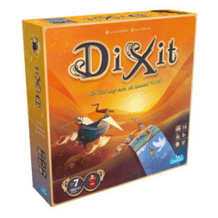 Schachtel Vorderseite - Spiel des Jahres 2010 - Dixit