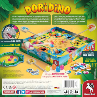 Schachtel Rückseite - Dori Dino