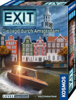 Schachtel Vorderseite - EXIT - Das Spiel: Die Jagd durch Amsterdam