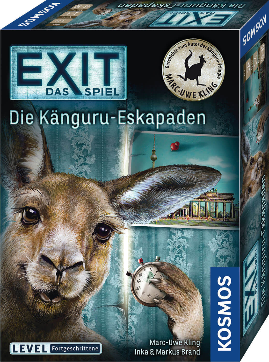 Schachtel Vorderseite - EXIT - Die Känguru-Eskapaden