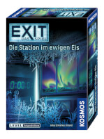 Schachtel Vorderseite, rechte Seite - EXIT – Das Spiel: Die Station im ewigen Eis