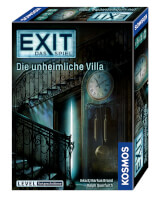 Schachtel Vorderseite, rechte Seite - EXIT - Das Spiel: Die unheimliche Villa