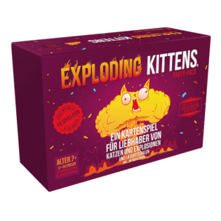 Schachtel Vorderseite - Exploding Kittens - Party-Pack