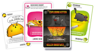 Spielkarten - Exploding Kittens - Party-Pack