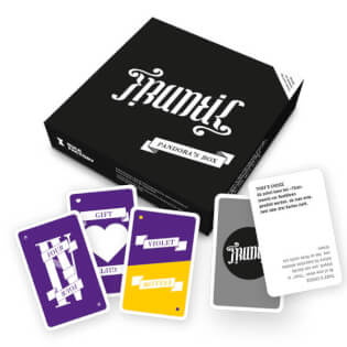 Schachtel Vorderseite - Spielkarten - Frantic: Pandora