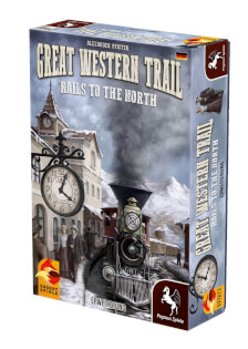 Schachtel Vorderseite, rechte Seite - Great Western Trail: Rails to the North