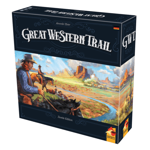 Schachtel Vorderseite - neue Edition - Great Western Trail - 2. Edition