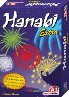 Schachtel Vorderseite - Spiel des Jahres 2013 - Hanabi Extra