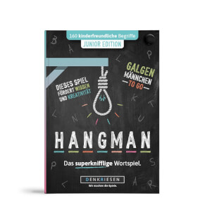 Schachtel Vorderseite - HANGMAN – Junior Edition
