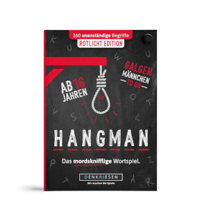 Schachtel Vorderseite - HANGMAN – Rotlicht Edition