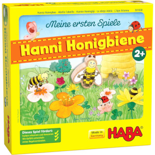 Schachtel Vorderseite - My very first games - Hanna Honeybee