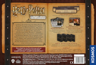 Schachtel Rückseite - Harry Potter - Kampf um Hogwarts: Zauberkunst und Zaubertränke