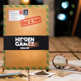 Schachtel Vorderseite - Hidden Games: Grünes Gift