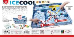 Schachtel Rückseite - Kinderspiel des Jahres 2017 - ICECOOL