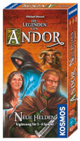 Schachtel Vorderseite - Die Legenden von Andor: Neue Helden - Erweiterung für 5 - 6 Spieler