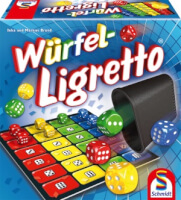Spielschachtel - Würfel-Ligretto