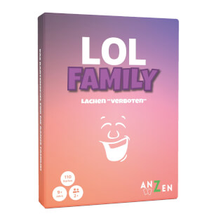 Schachtel Vorderseite - LOL - Family: Lachen verboten