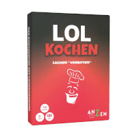 Schachtel Vorderseite - LOL - Kochen: Lachen verboten