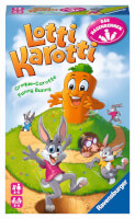 Schachtel Vorderseite - Lotti Karotti: Das Hasenrennen