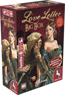Schachtel Vorderseite, linke Seite - Love Letter - Big Box