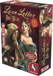 Schachtel Vorderseite, rechte Seite - Love Letter - Big Box