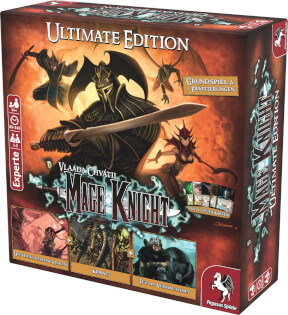 Schachtel Vorderseite, rechte Seite - Mage Knight: Ultimate Edition