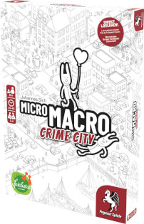 Schachtel Vorderseite, rechte Seite - MicroMacro: Crime City