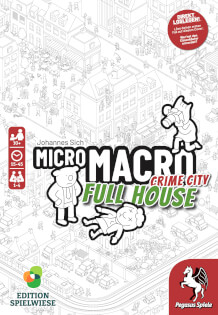 Cover - Nachfolger des Spiel des Jahres 2021 - MicroMacro: Crime City 2 – Full House