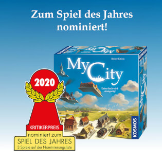 Zum Spiel des Jahres 2020 nominiert! - My City